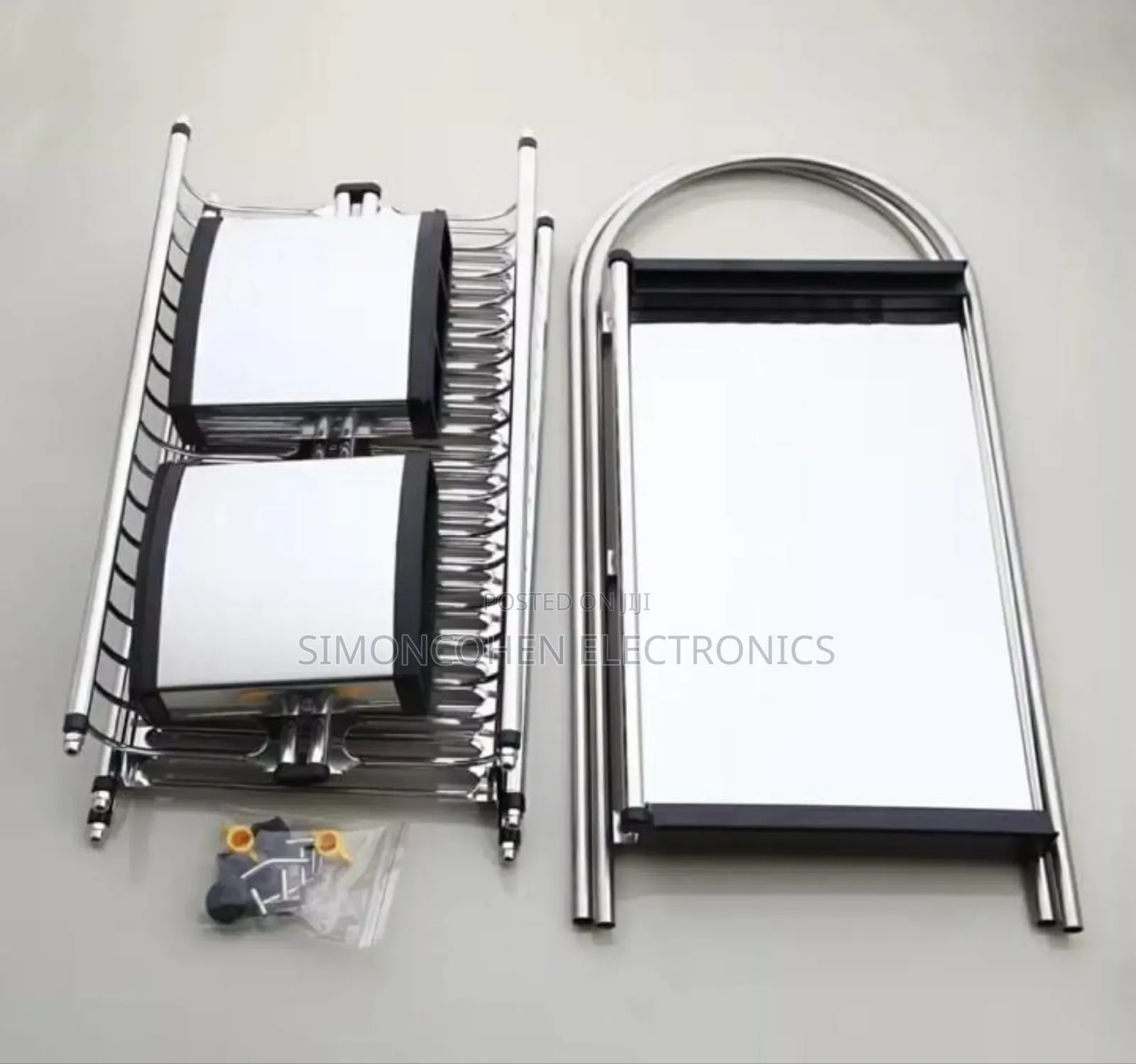 Heavy Duty 3 Tier Aluminum Dish Rack