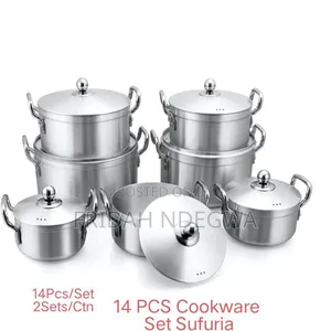*Greatstar 14pc Stainless Steel Cookware 