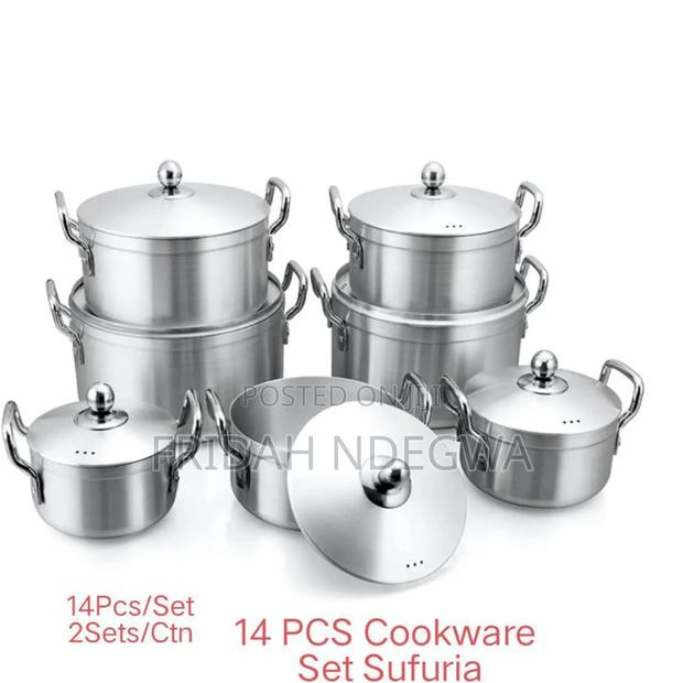 *Greatstar 14pc Stainless Steel Cookware 