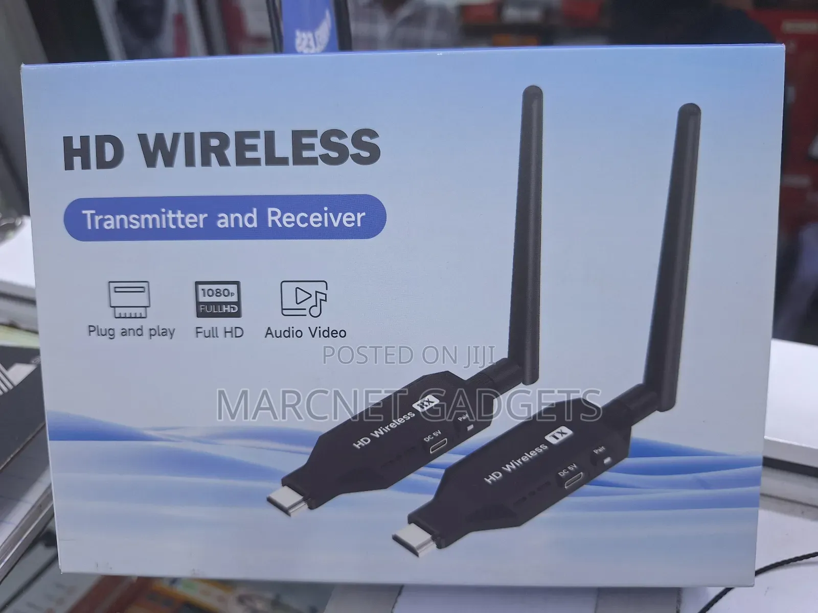 50m Hdmi Wireless Transmitter and Receiver Type C Powered