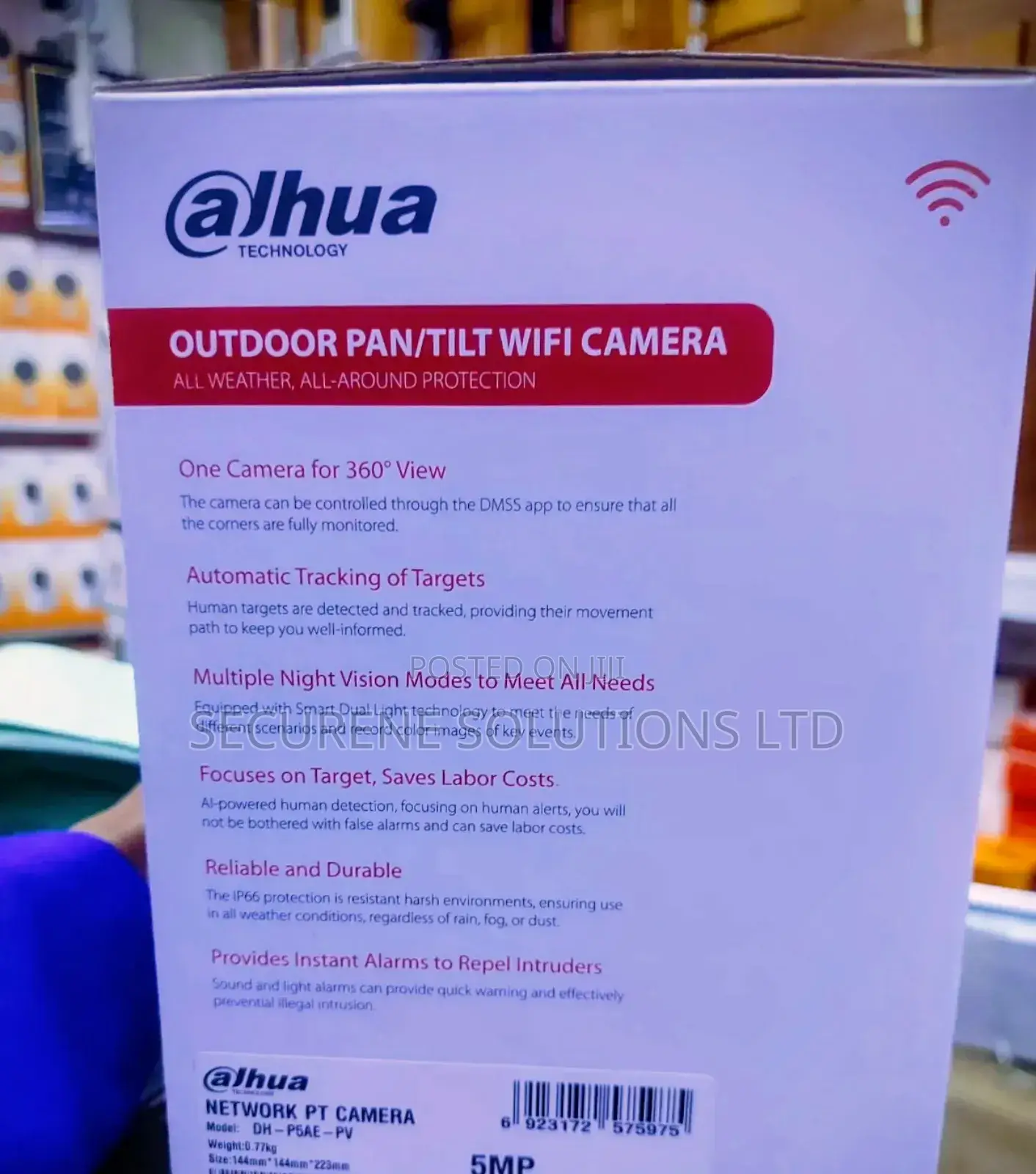 Dahua P5ae-Pv 5mp Wireless Network Pt Camerair