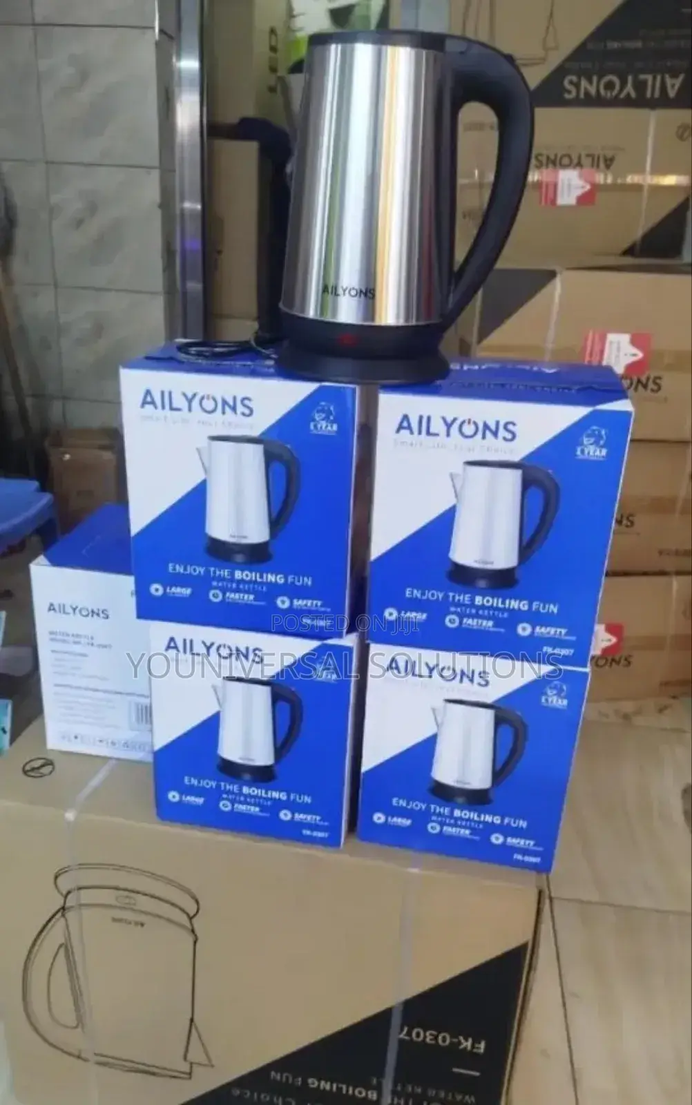 2.2 Litres Stainless Kettle Ailyons