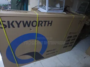 Skyworth 75" Inch Smart Tv Qled Uhd Google Tv Frameless Tv 
