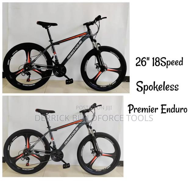 Spokeless Premier Enduro 26" 18speed Bike