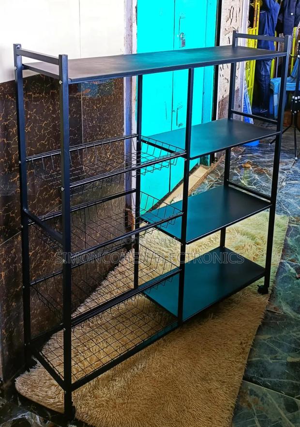 Multifunctional Metallic Kitchen Rack - thumbnail 3