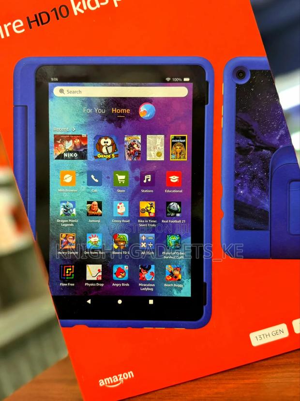 New Amazon Fire HD 10 Kids Pro 32 GB Blue - thumbnail 2