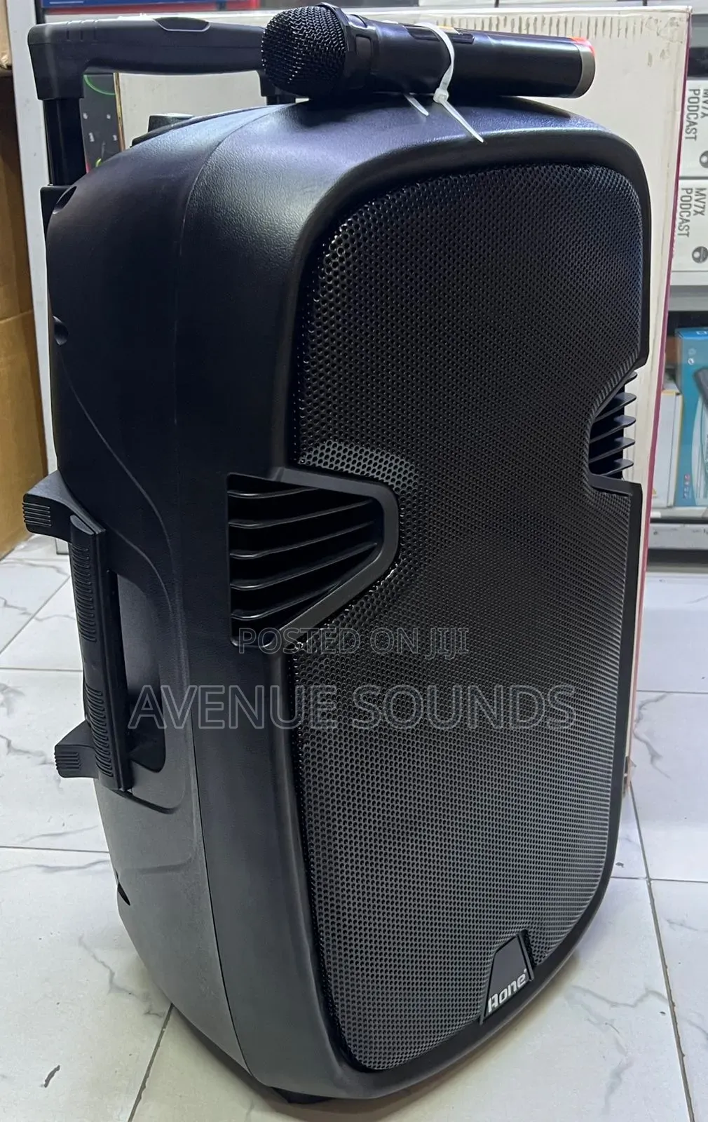Portable Aone 15inch Powered Speaker With Mics