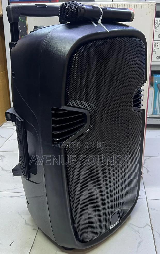 Portable Aone 15inch Powered Speaker With Mics - thumbnail 3