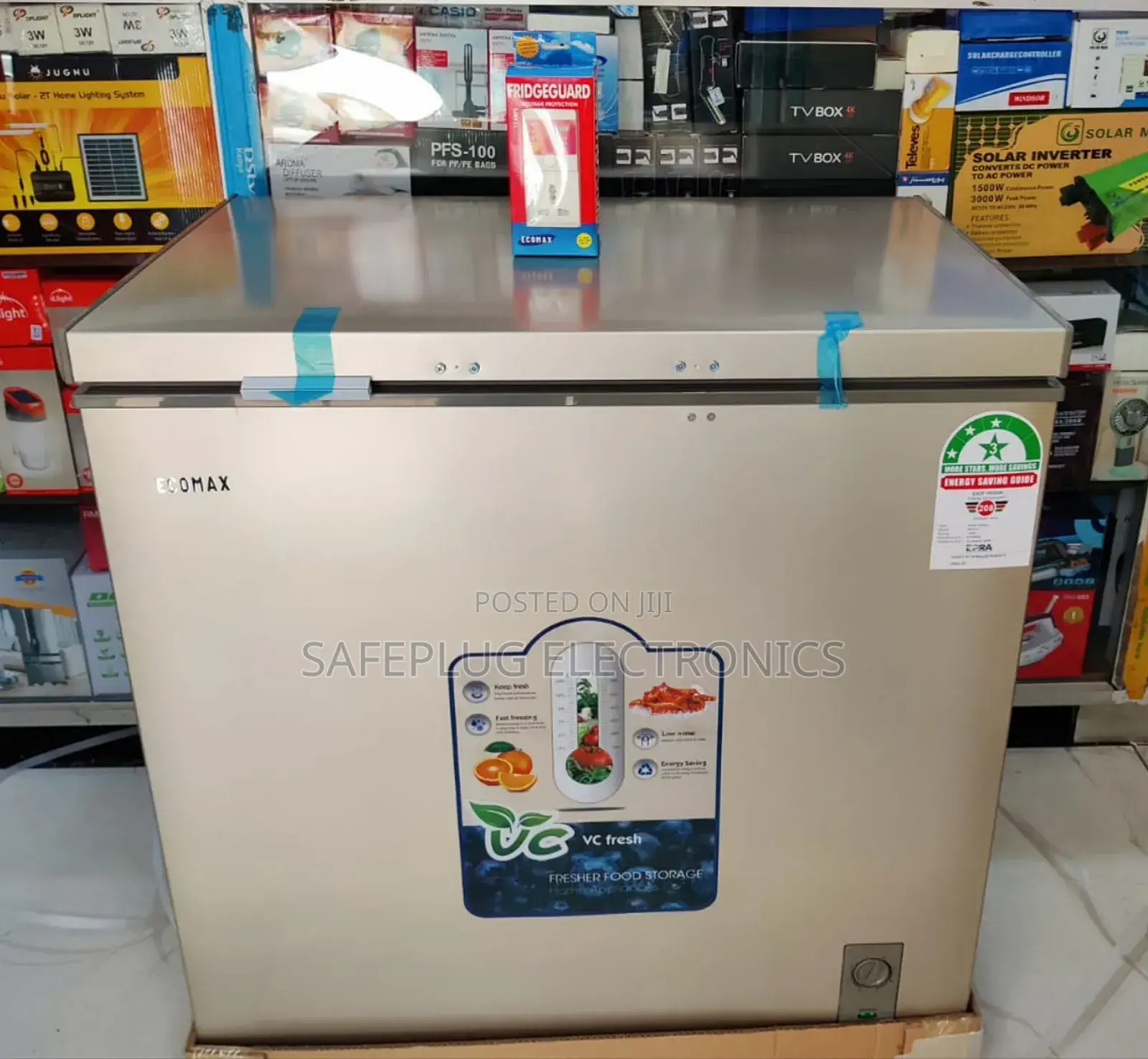 169 LTRS Ecomax Deep Chest Freezer - Manual Defrost