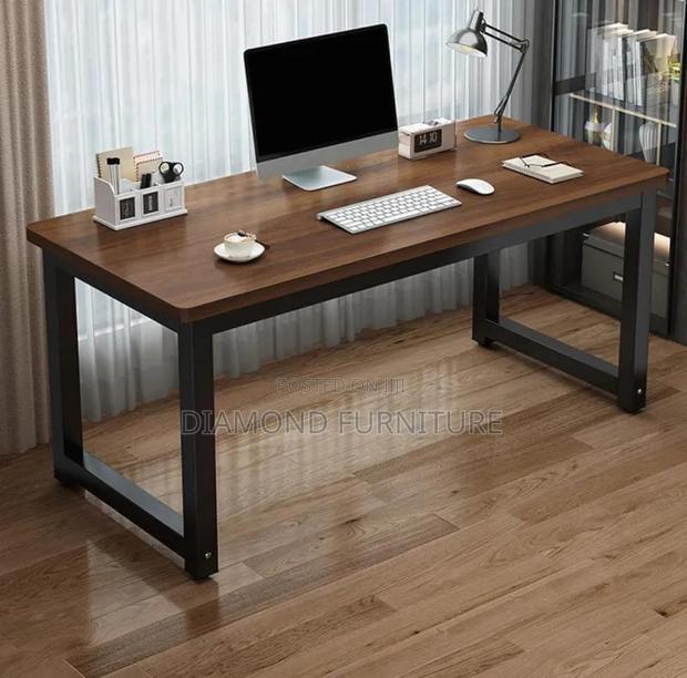 Office Furniture; Premium Wooden Home Study Table With Classic Finish