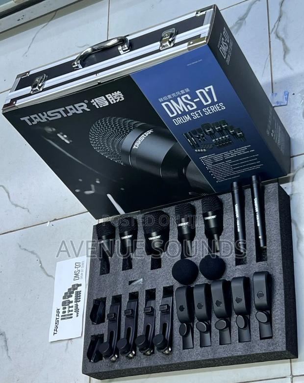 Takstar DMS-D7 Complete Drumset Microphones - thumbnail 3