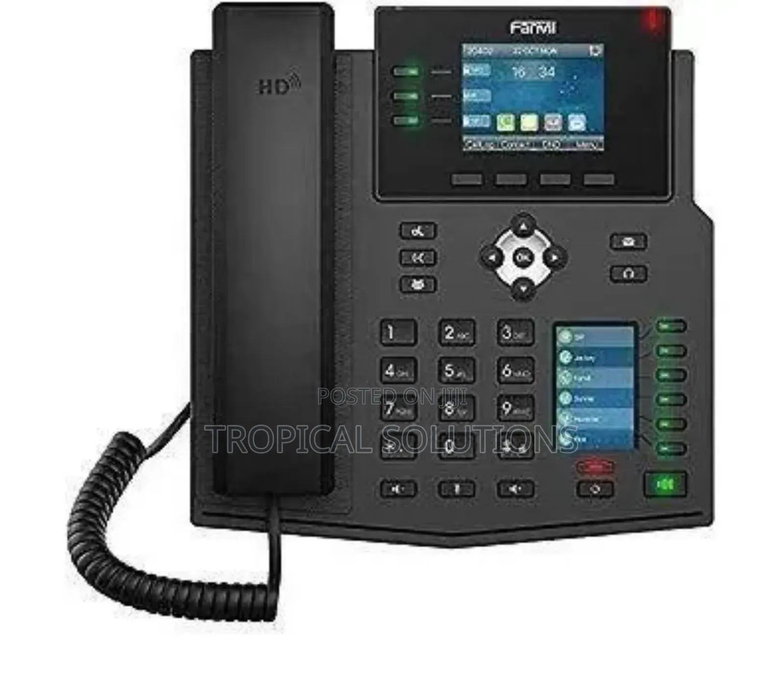 Fanvil X6u 6-Line Ultra Elegant Gigabit Ip Phone