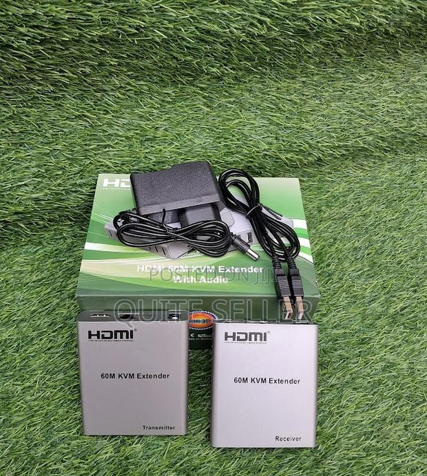 Hdmi 60m KVM Extender With Audio Plug Play Design