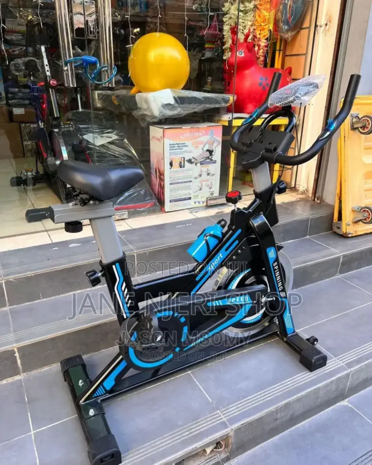 New Spin Bike With Bluetooth Enabled