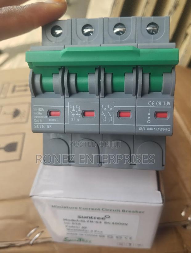 63 Amps Dc Breaker Suntree 4 Pole