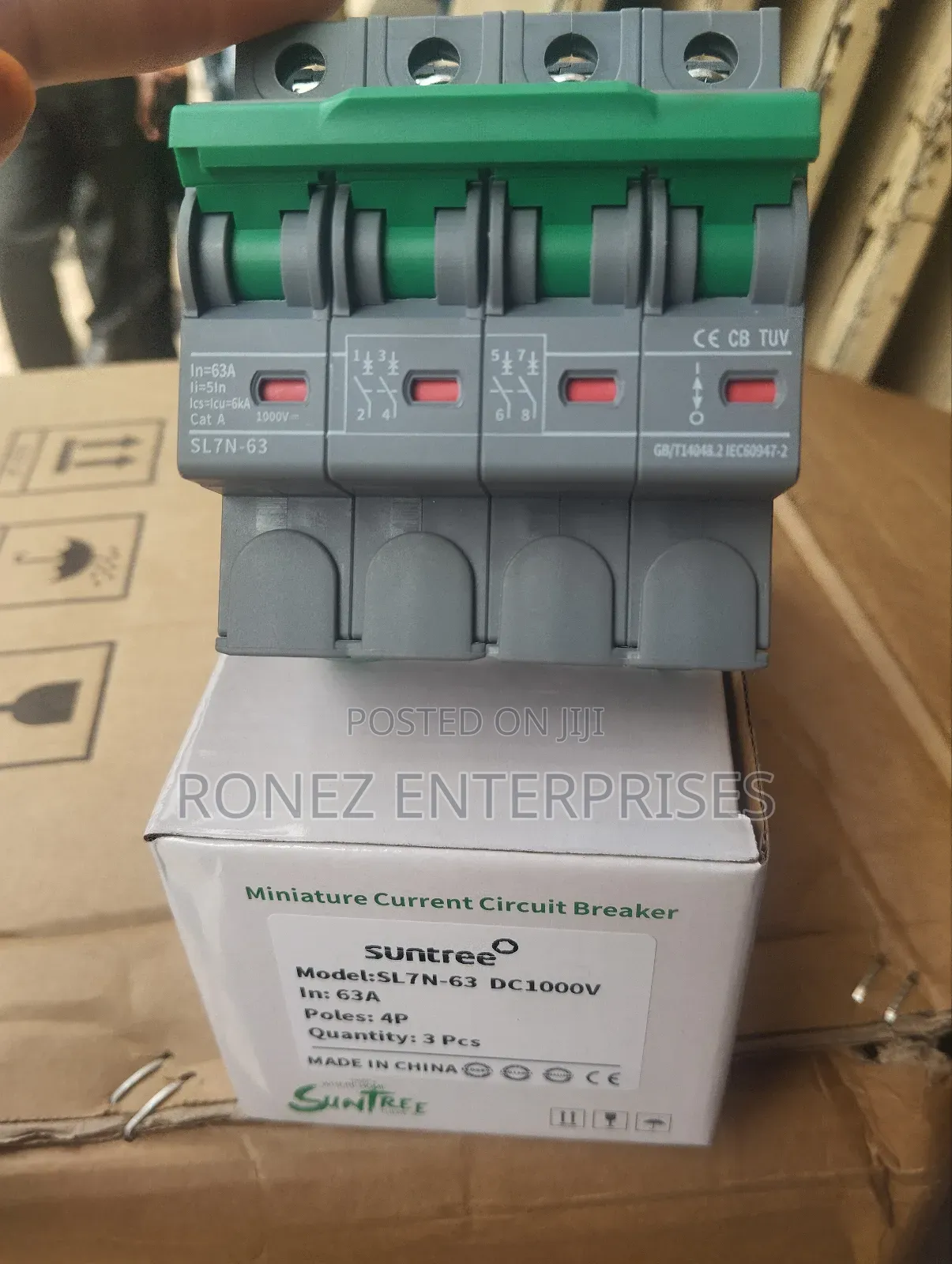 63 Amps Dc Breaker Suntree 4 Pole