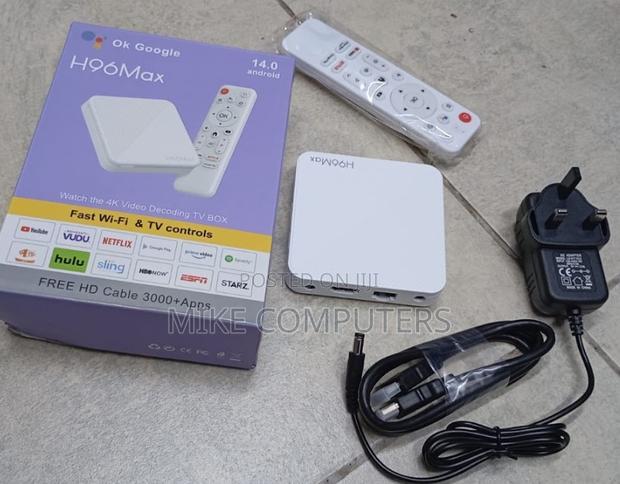 H96 Max V12 Rk3318 Smart Tv Box Android 14