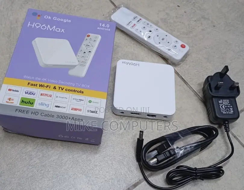H96 Max V12 Rk3318 Smart Tv Box Android 14