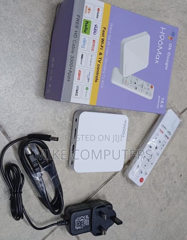 H96 Max V12 Rk3318 Smart Tv Box Android 14 - thumbnail 3