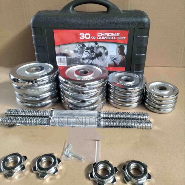Quality  30 Kg Dumbells Set With Case