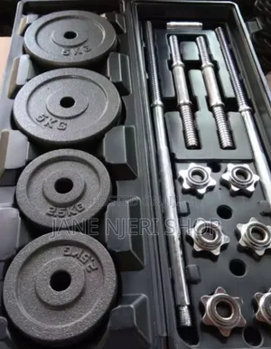 50 Kg Dumbells  With Case