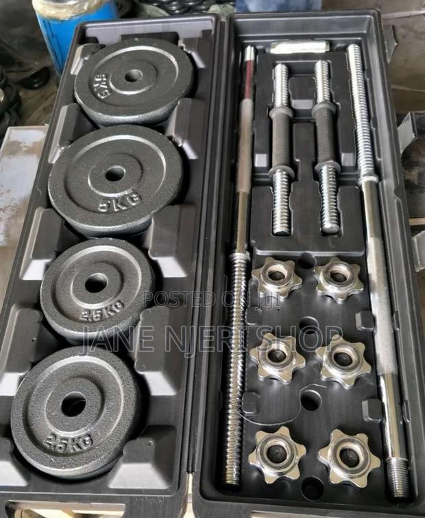 50kg Set With Case Dumbells Set