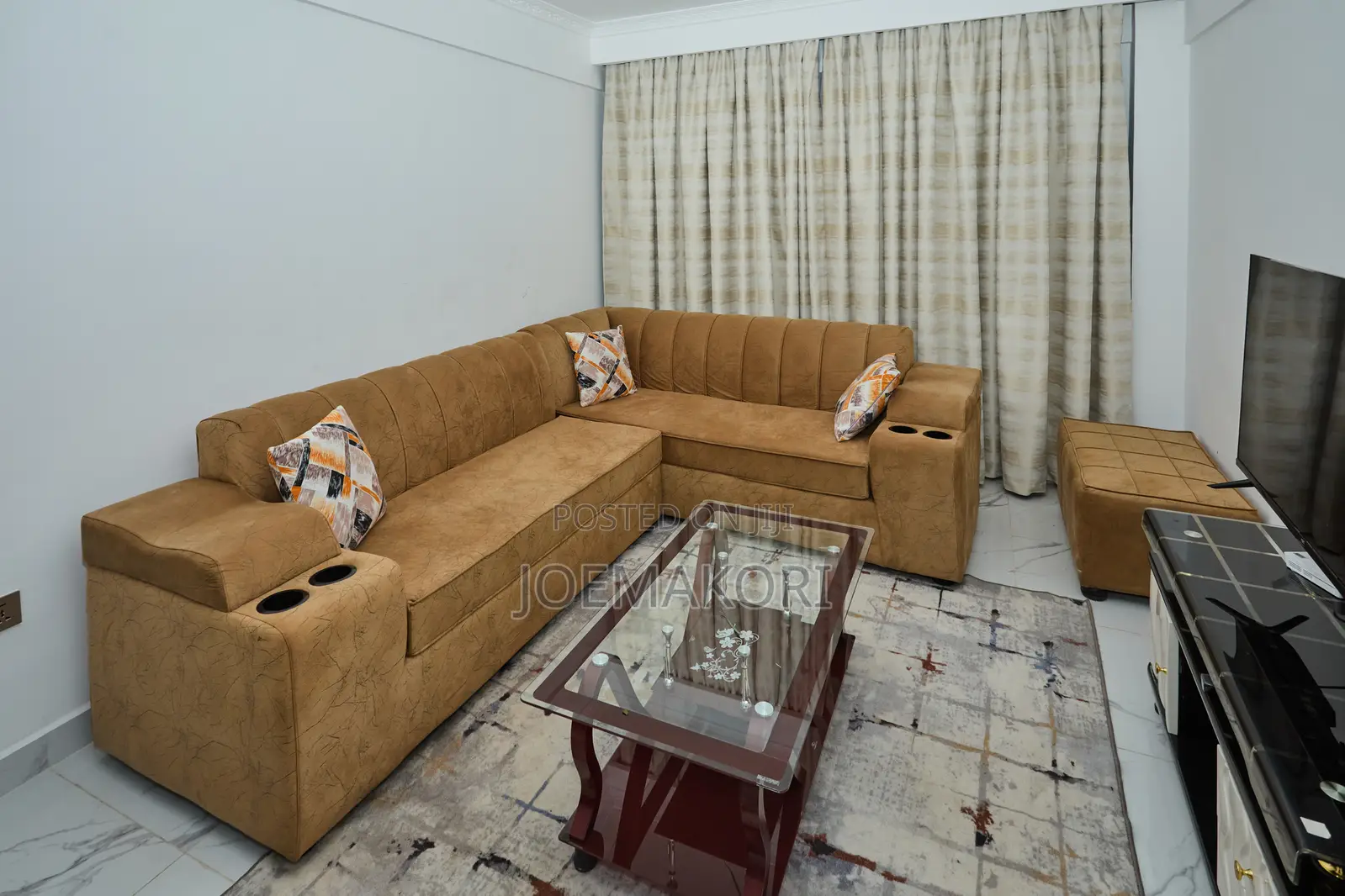 Furnished 1bdrm Apartment in Wood Avenue, Hurlingham for rent