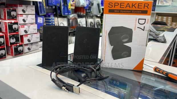 Mini D7 Laptop Speakers - main view