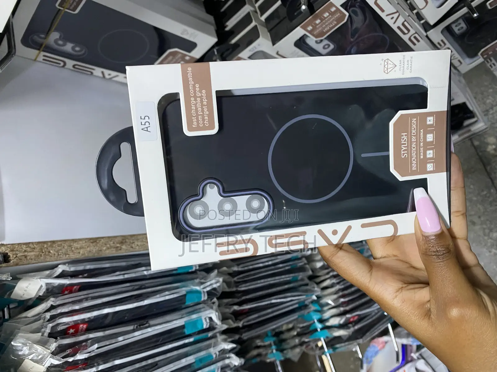 Haii Syndee Magnetic Case for Samsung Galaxy A55 With Magsafe