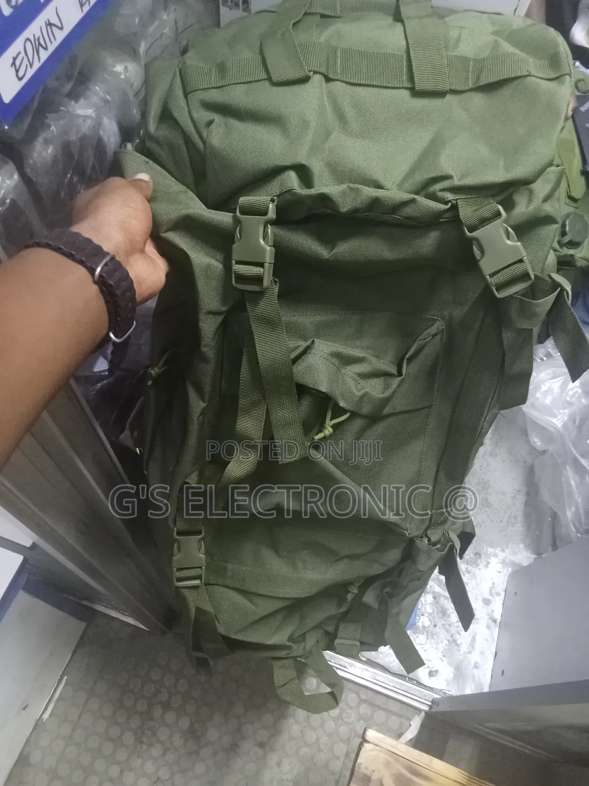 80l Hiking Bag Green Bag