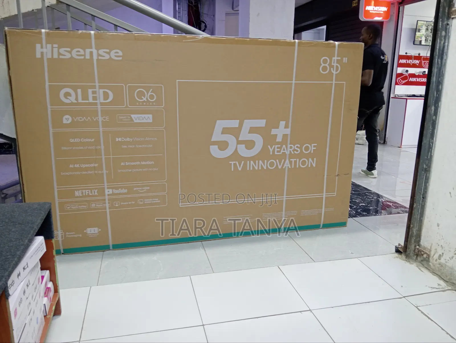 Hisense 85" Qled Smart 85q6n Tv
