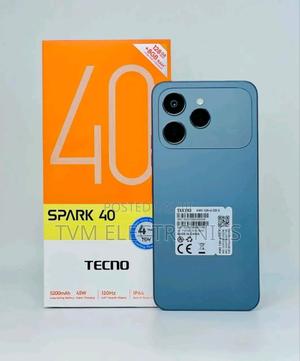 New Tecno Spark 40 128 GB Black - main view