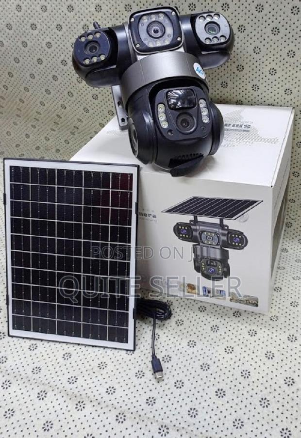 Riple-Lens 4g Solar CCTV , Camera With Built-in Battery