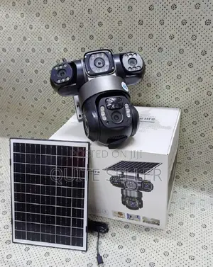 Riple-Lens 4g Solar CCTV , Camera With Built-in Battery