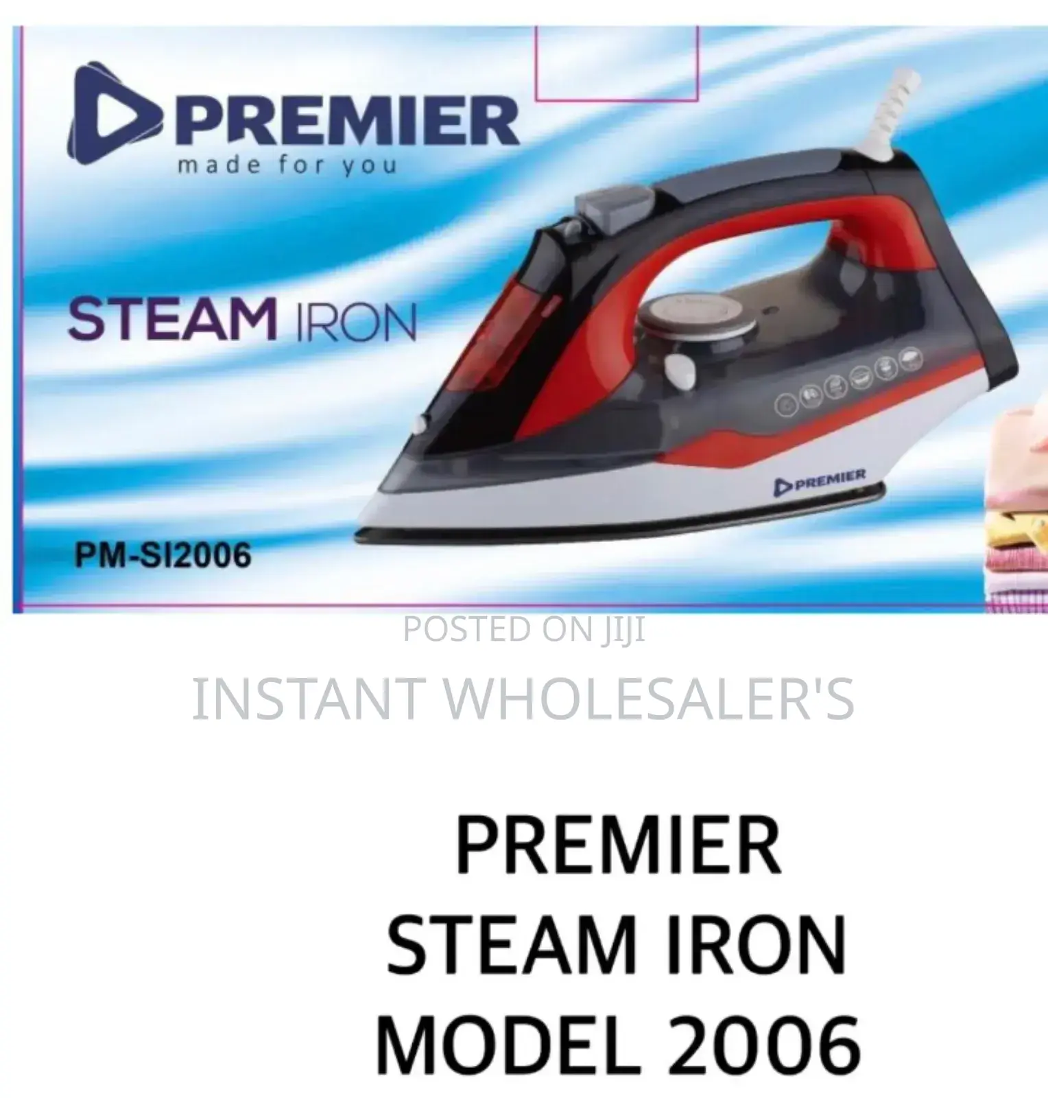Steam Iron Premier Quality