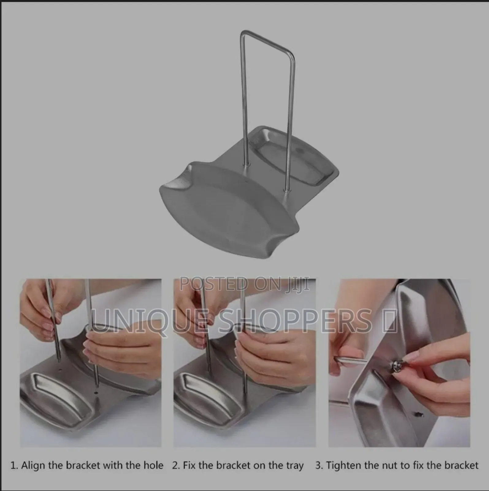 Pan Pot Lid Rack and Serving Spoon Rest / Holder