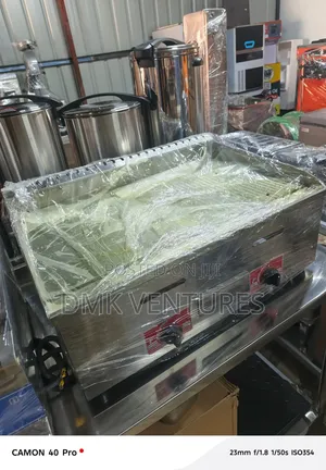 Half Grooved Imported Gas Griddle