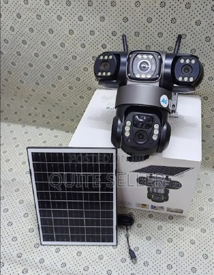 New Tripple Lens 4g Outdoor Low Powered Camera Pir
