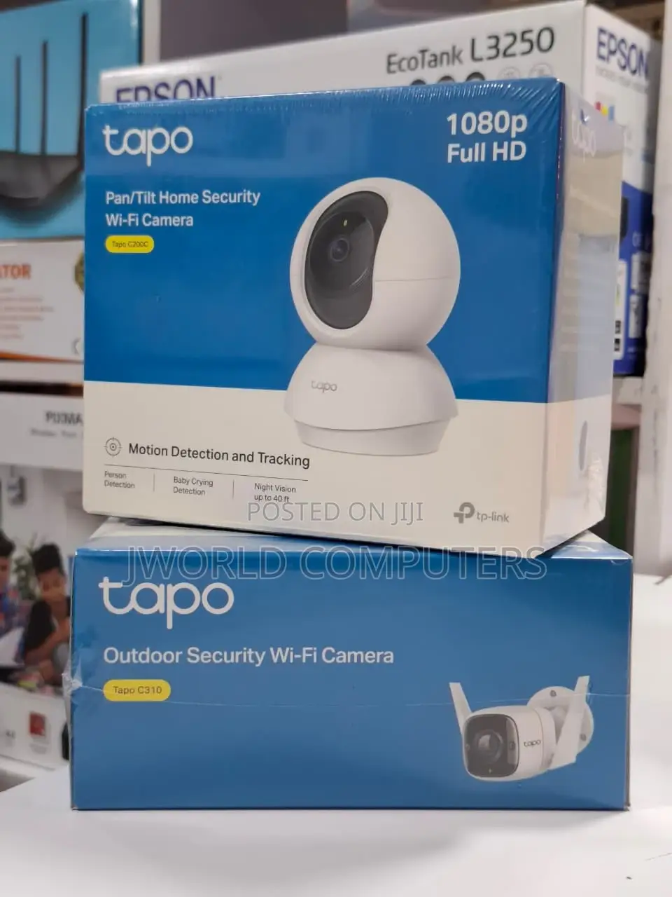 Tp-Link Tapo Pan/Tilt Home Security Wifi Camera Tl-Tapo C200c