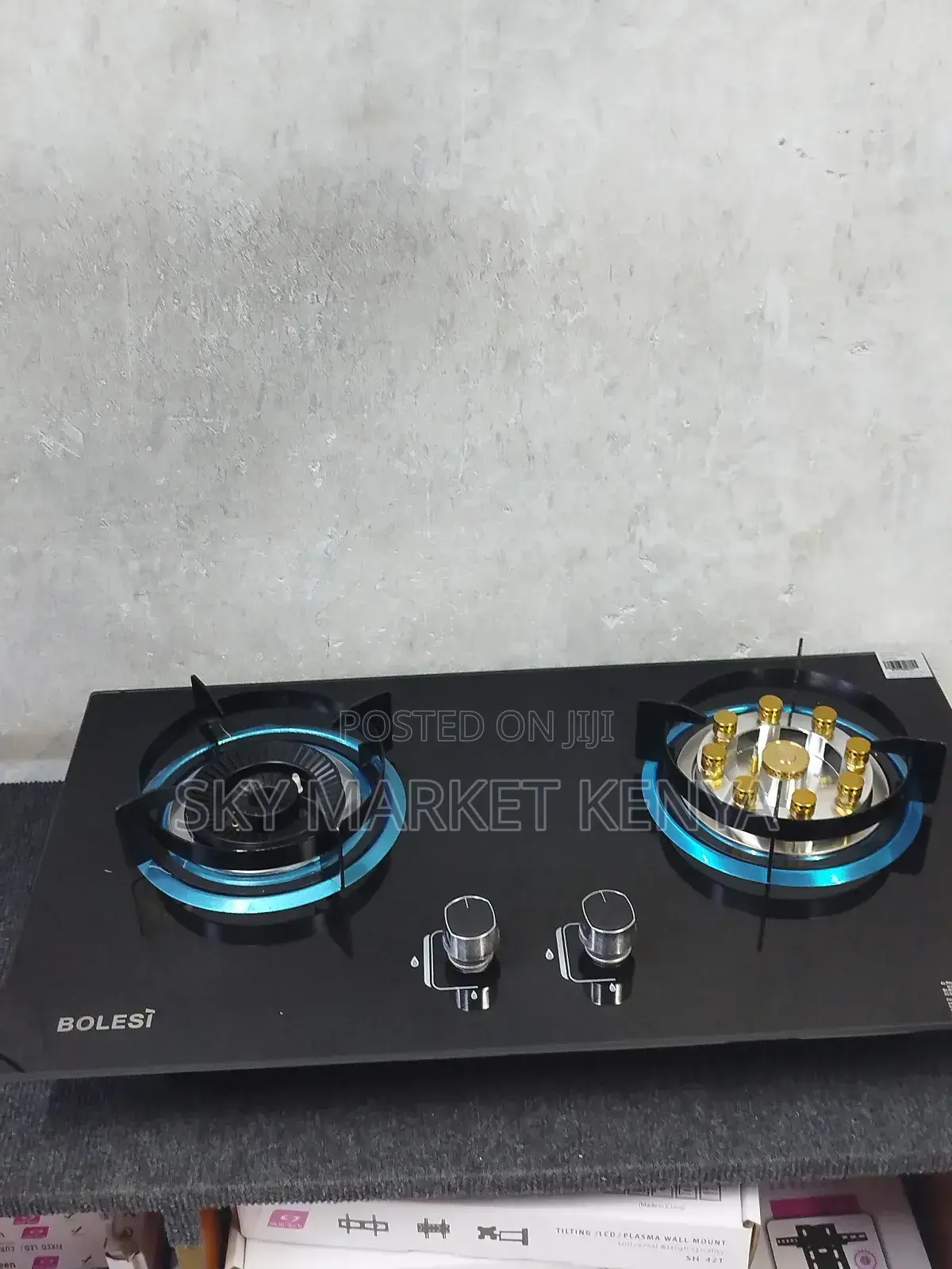 Bolesi Built in Hob Cooker 2 Gas Burner