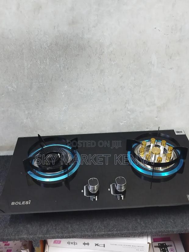 Bolesi Built in Hob Cooker 2 Gas Burner