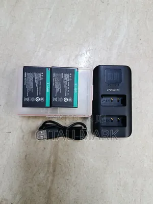 Pisen Lp E17 Battery Pack(2 Batteries,Dual Charger+ a Carrying Case)