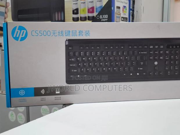 Hp Cs500 Wireless Keyboard Combo