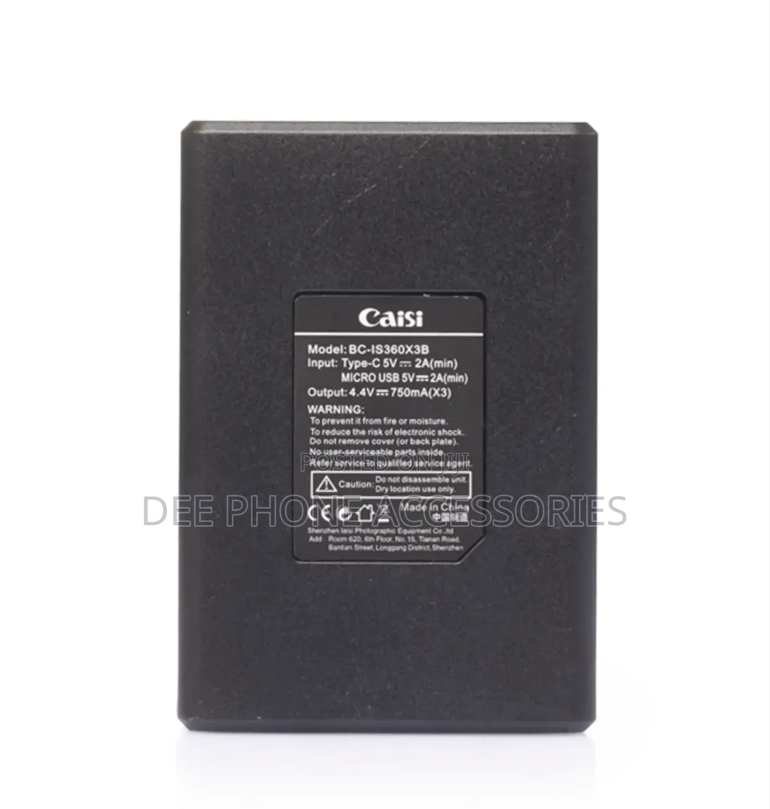 Caisi Insta 360x3 Treble Charger