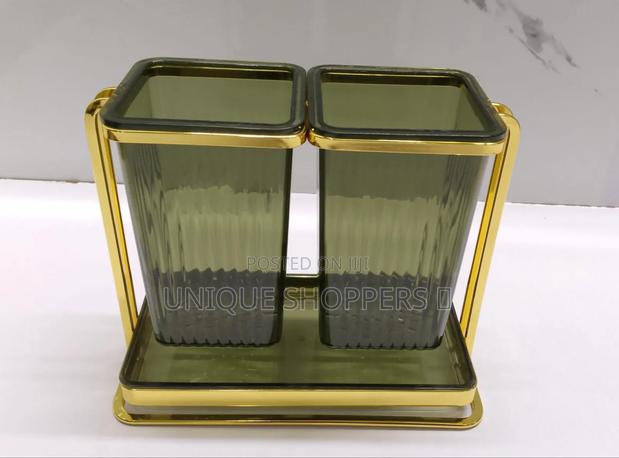 2slot Cutlery Drainer Tray in Golden