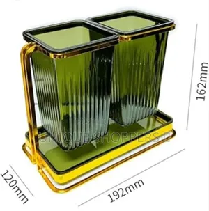 2slot Cutlery Drainer Tray in Golden