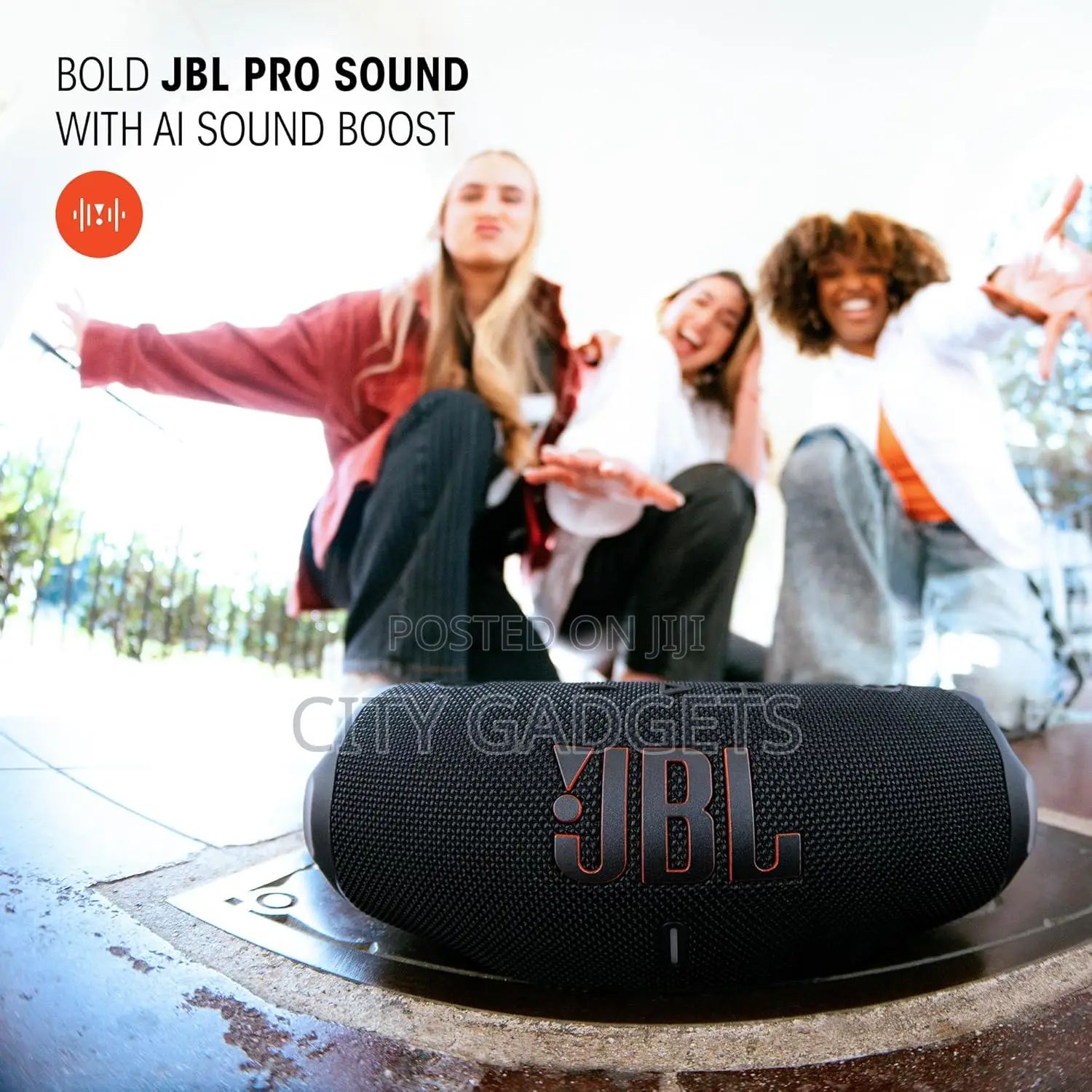 JBL Charge 6 - Portable Waterproof Drop-Proof Bluetooth Speaker