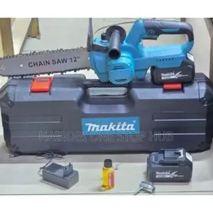 Makita 12 Inch Cordless Chainsaw With 2 Batteries