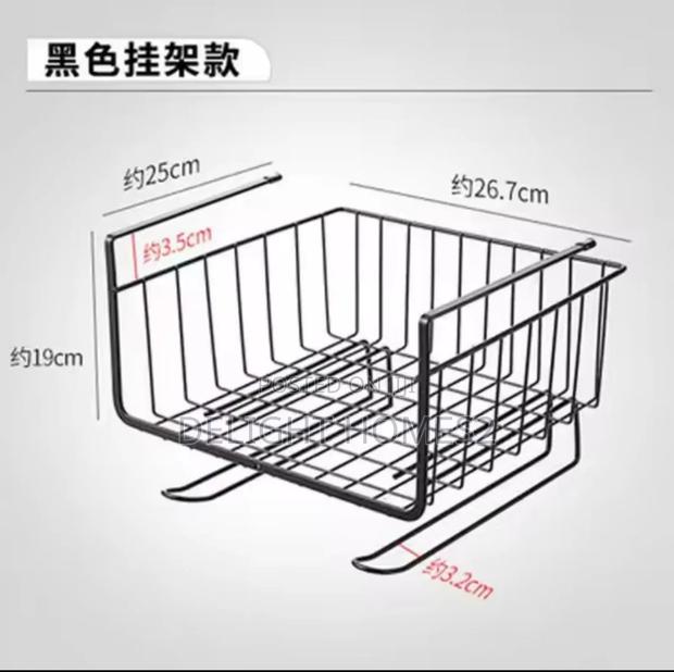 Metallic Under Shelf Rack-Nje - thumbnail 3