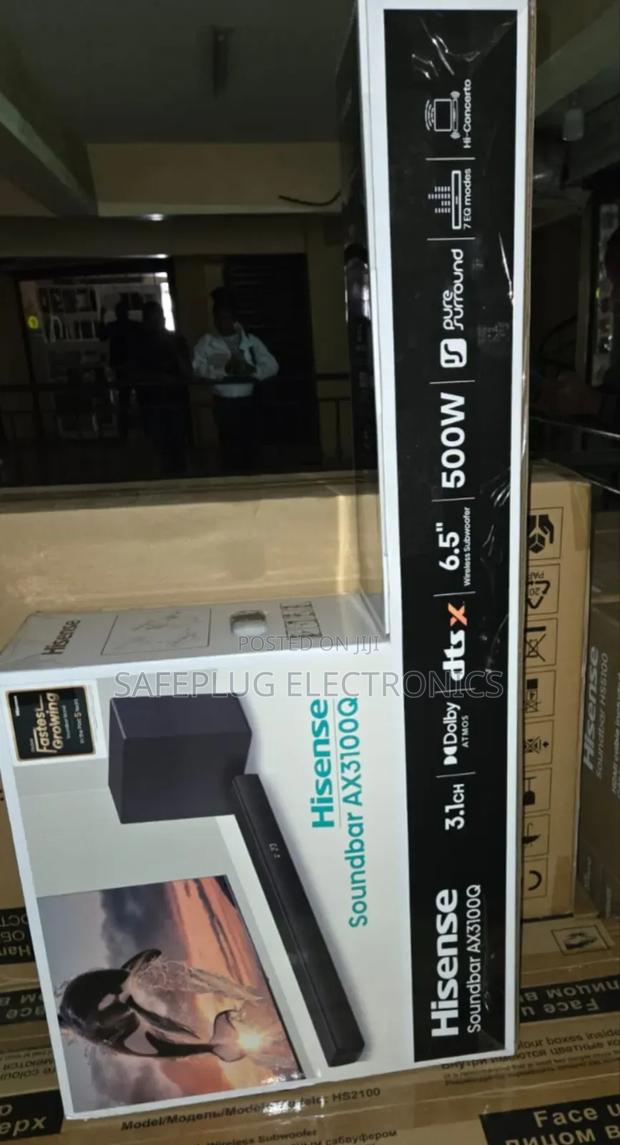 Ax3100q - Hisense 500watts Soundbar Sound System